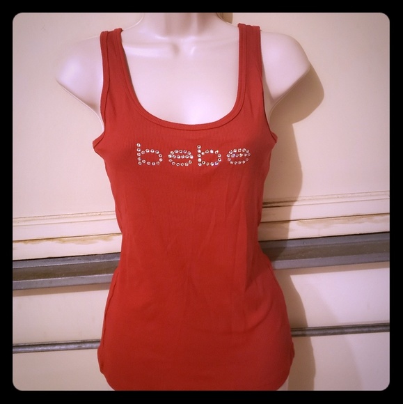 bebe Tops - Bebe Basic low neck tank top
